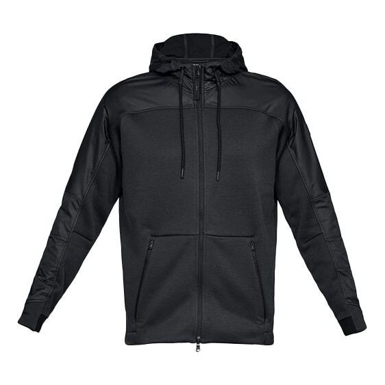 

Куртка unstoppable coldgear swacket 'black' Under Armour, черный