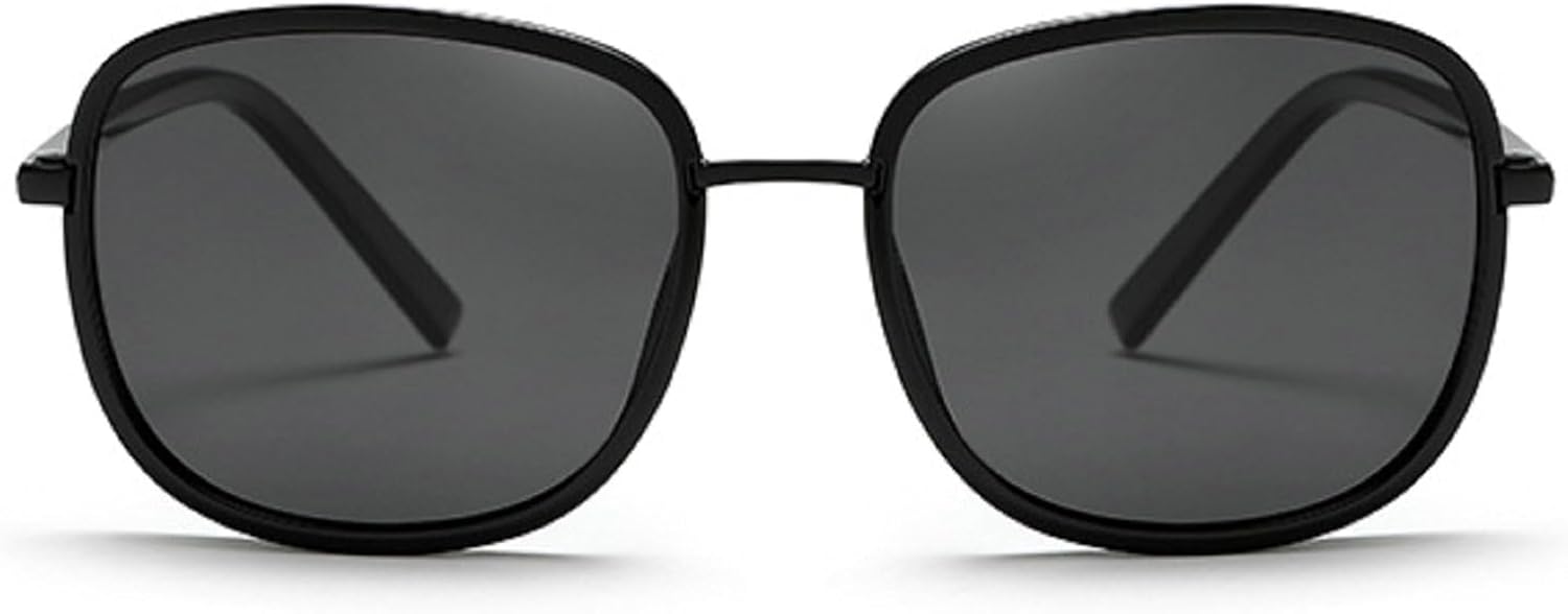 

Ретро-солнцезащитные очки квадратной формы для женщин, модные винтажные очки 2025 года, стильные солнцезащитные очки с градиентным переходом, защита от УФ-излучения UV400 mincl, Black