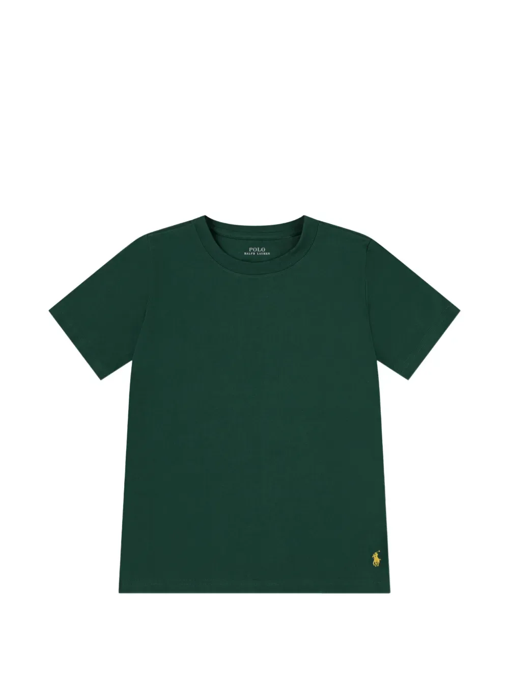 Пижама с вышитым логотипом POLO RALPH LAUREN KIDS, зеленый — фото 3