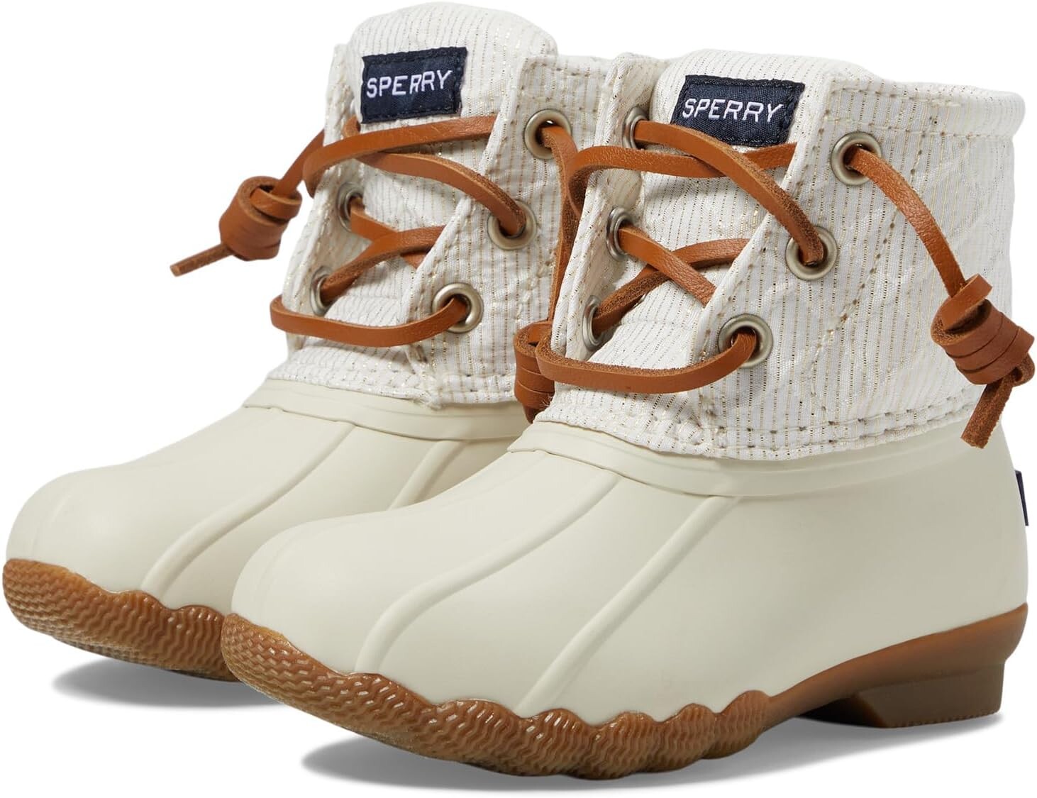 

Резиновые сапоги Saltwater Boot Sperry, цвет Ivory/Gold