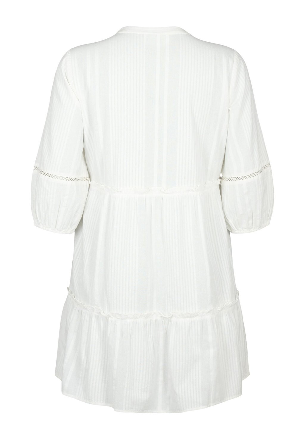 

Повседневное платье 3/4 SLEEVE WITH RUFFLES Zizzi, белый