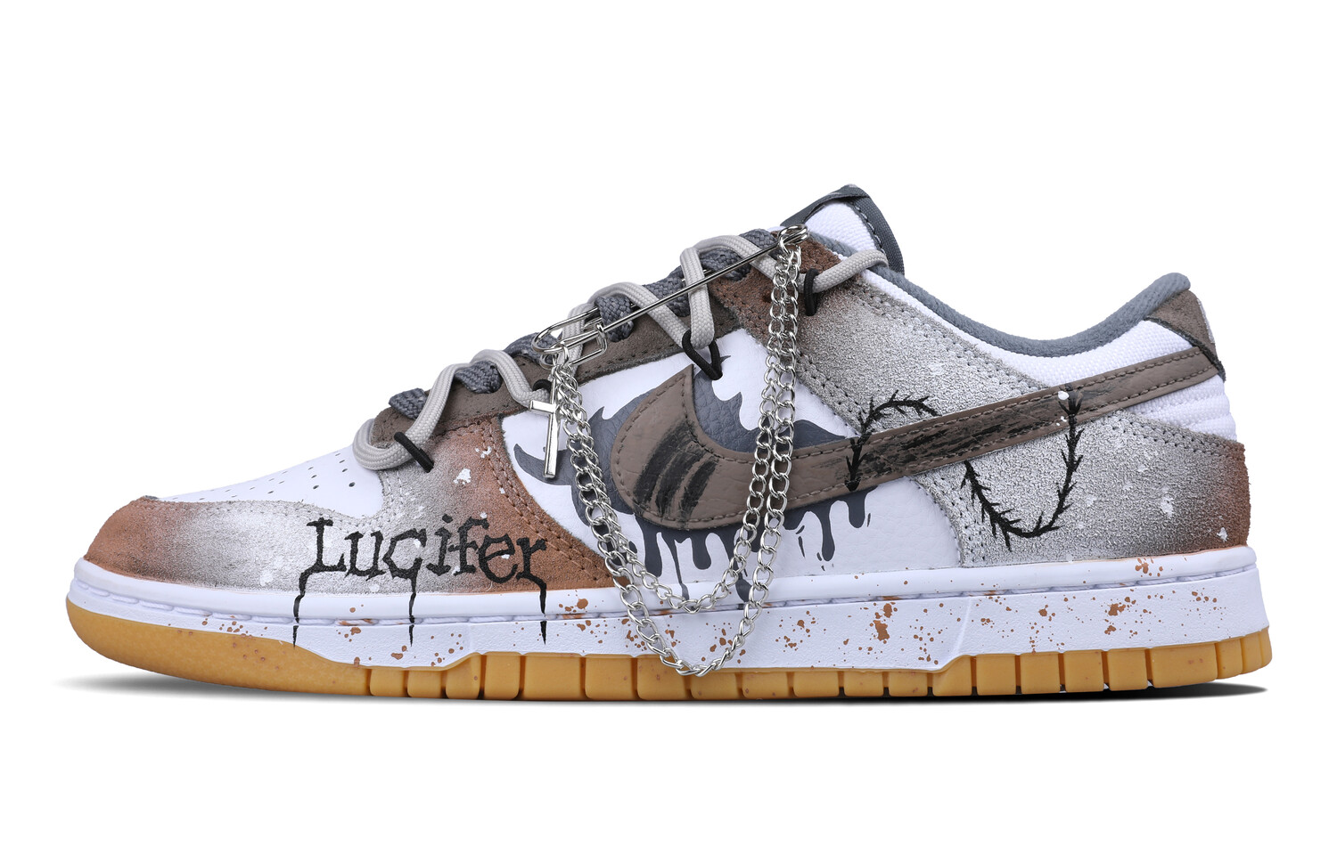 

Кроссовки Nike Dunk Skateboarding Shoes Men Low-top Yellow, цвет Bright Star