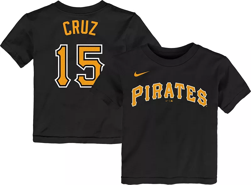 

Черная футболка Nike Toddler Pittsburgh Pirates Oneil Cruz #15