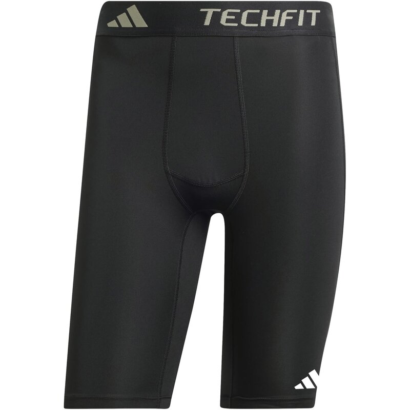 

Обтягивающие компрессионные тренировочные шорты Techfit Adidas, черный