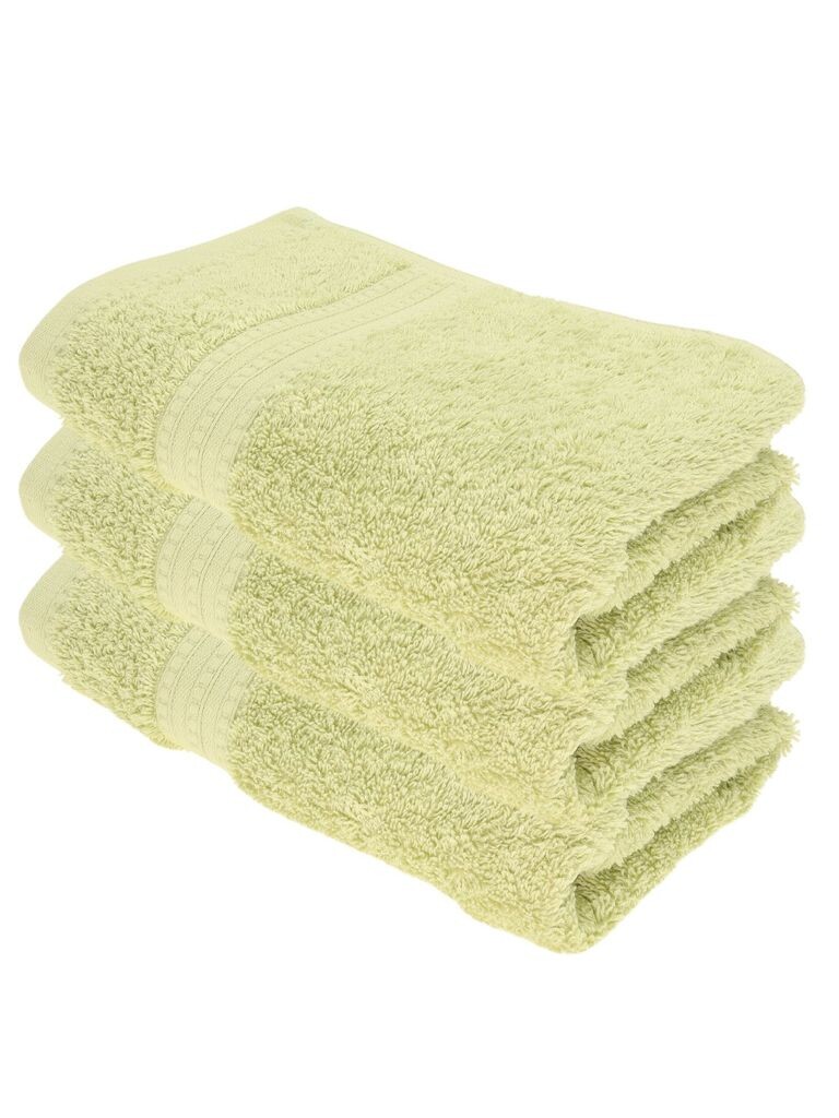 

Julie Julsen ORGANIC Набор полотенец для душа, 3 шт., 70x140, салатовый, зеленый