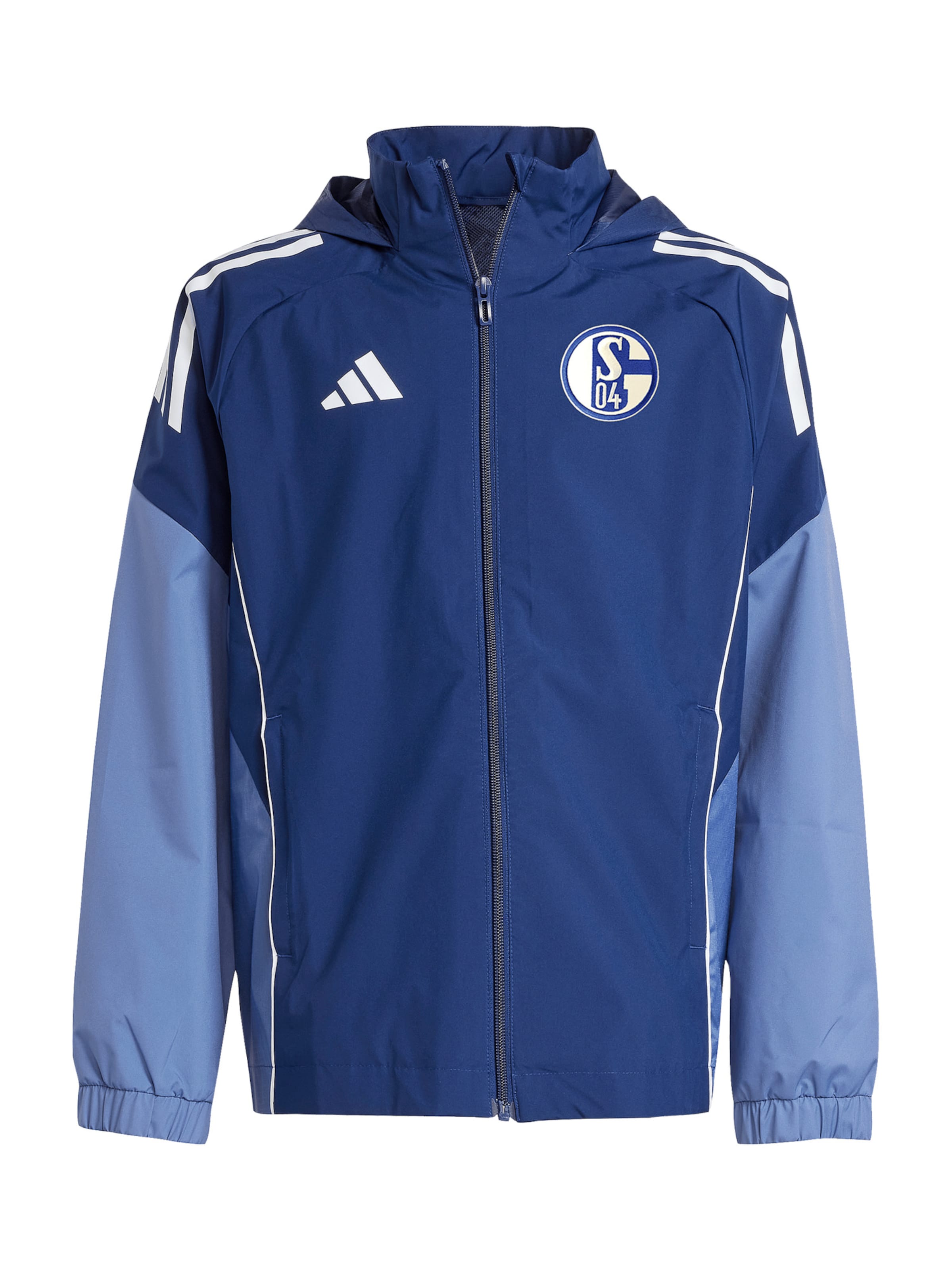 

Adidas Performance Спортивная куртка 'FC Schalke 04' в цвете Blue, Smoke Blue