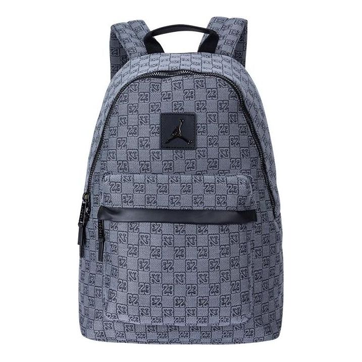 

Рюкзак Air Jordan Monogram Backpack 'Grey', серый