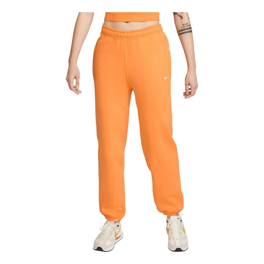 

Спортивные брюки (WMNS) Nike Solo Swoosh Fleece Pants 'Vivid Orange White', оранжевый