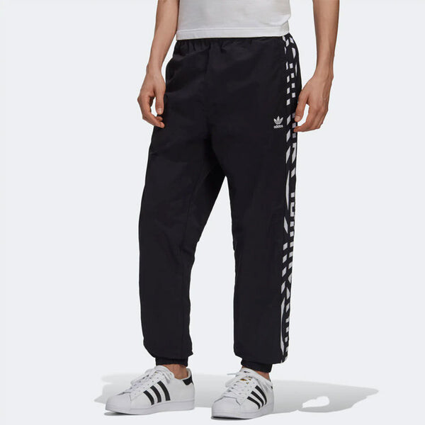 Спортивные штаны Men's adidas originals x Takahashi Riko Crossover Solid Color Sports Pants/Trousers/Joggers Black, мультиколор — фото 3