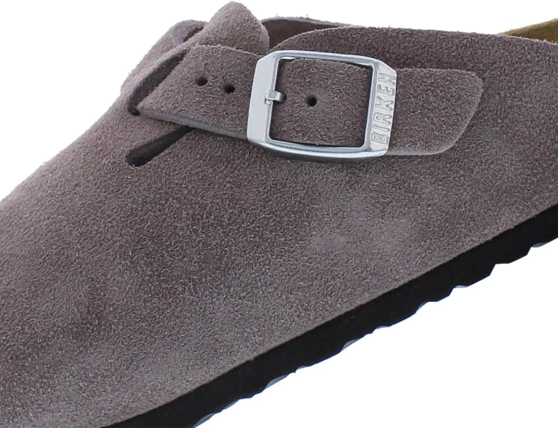 Детские сандалии Birkenstock Boston - Suede, фиолетовый — фото 2