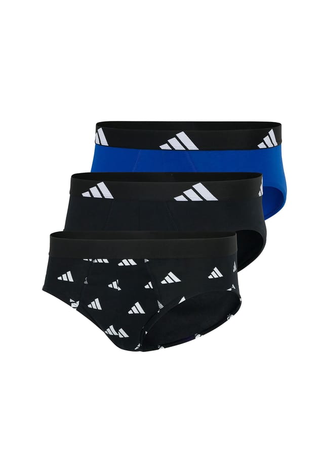 

Трусы в упаковке 3 шт. - трусы Active Flex Cotton Logo Simple Adidas, мультиколор