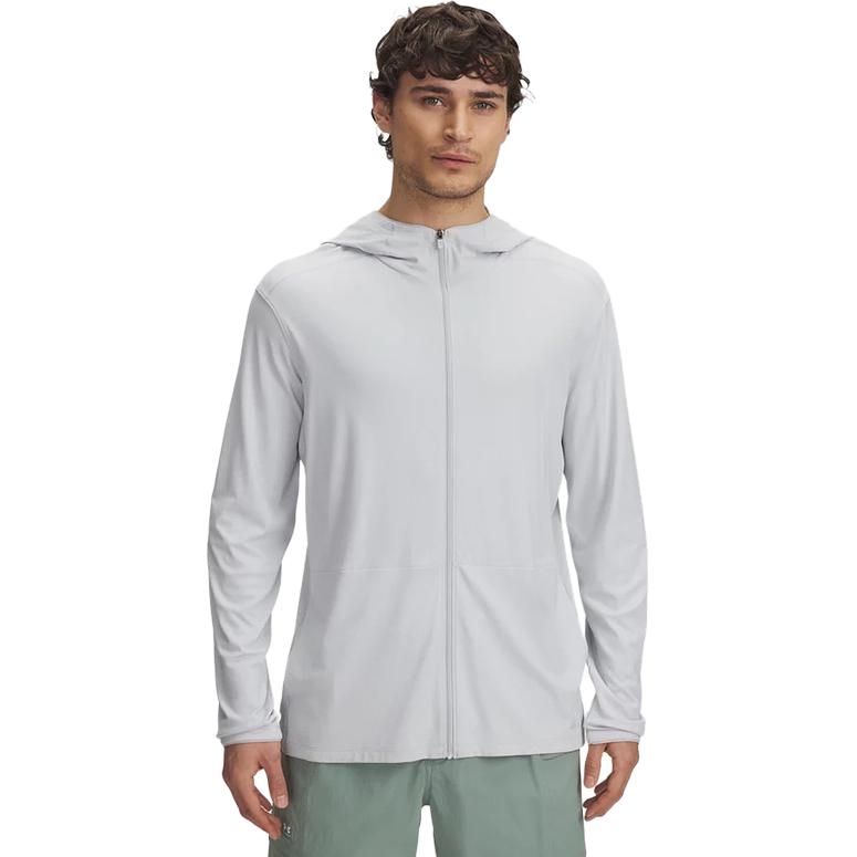 

Under Armour Дышащая ветрозащитная солнцезащитная одежда Мужская серая, Gray