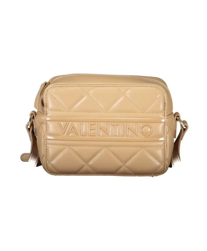 

Бежевая полиэтиленовая женская сумка через плечо Valentino By Mario Valentino, бежевый