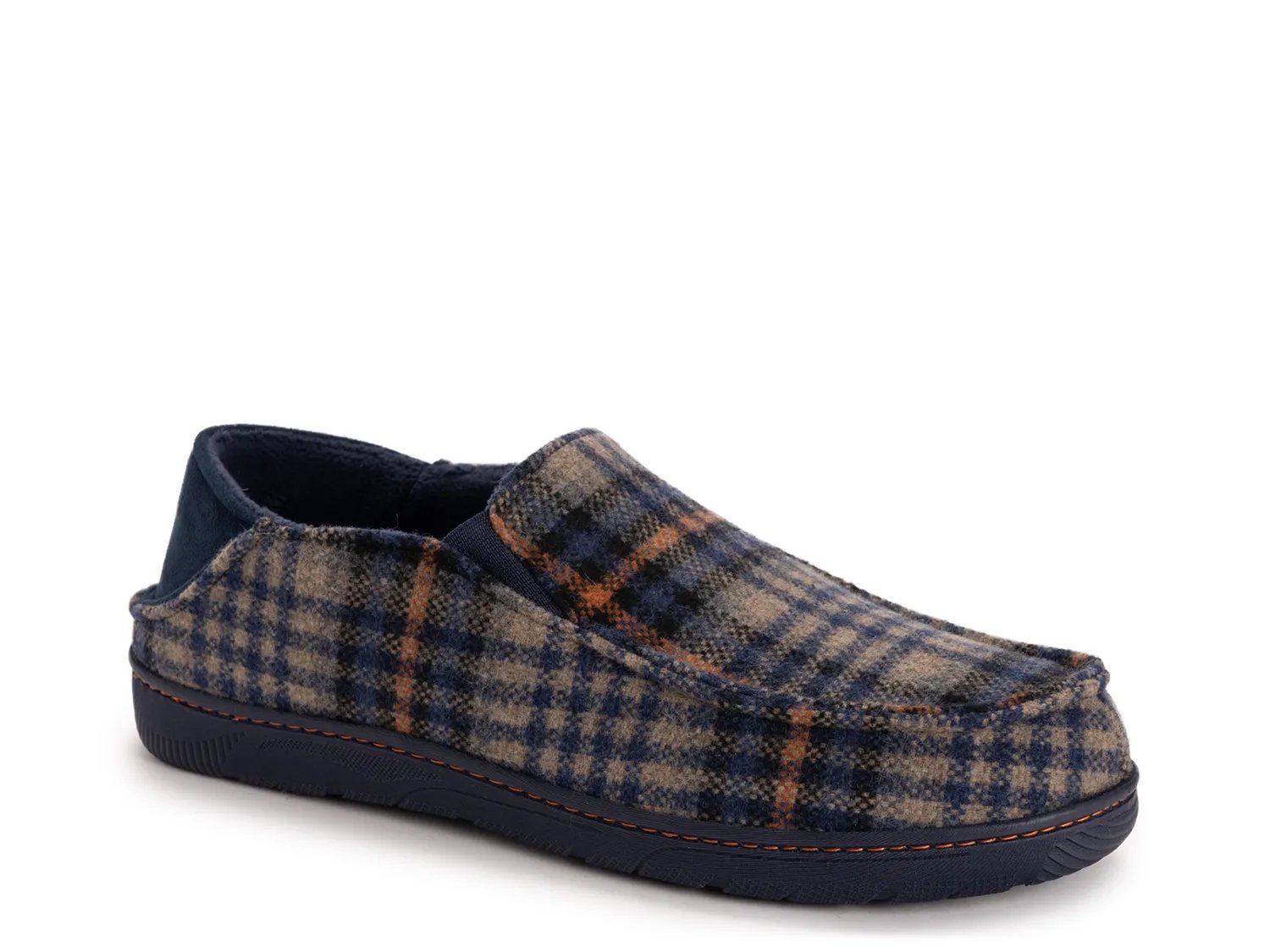 

Тапочки MUK LUKS Owen Full Fit Slipper - Men's, Navy Plaid Print