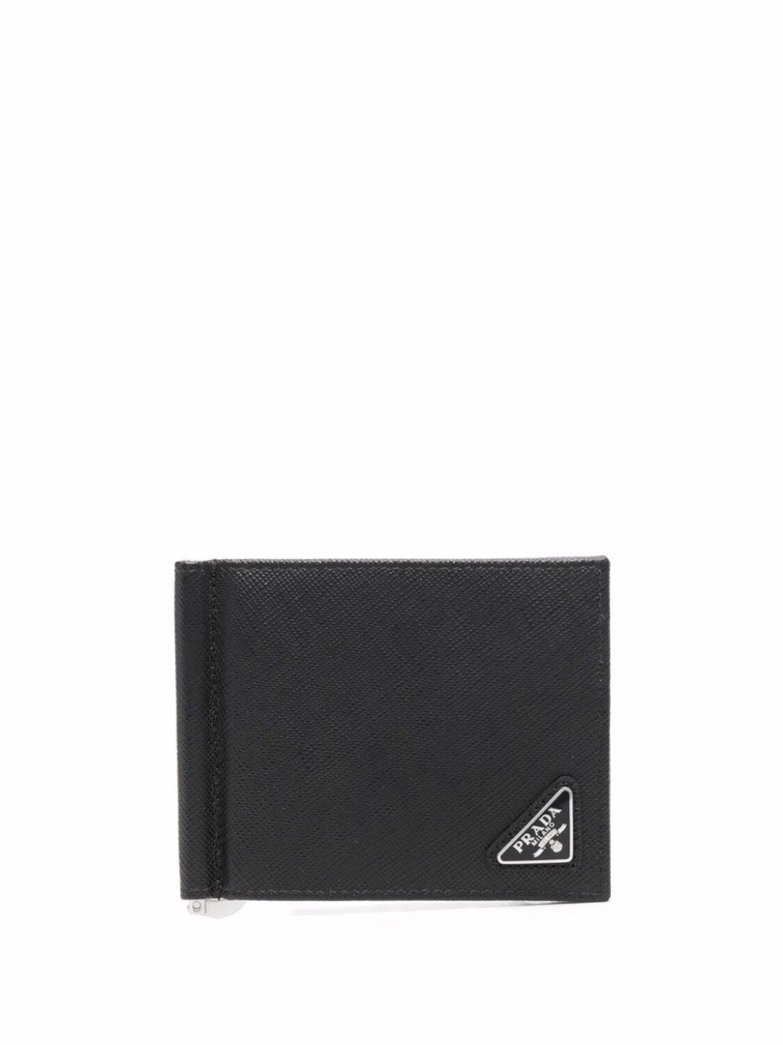 

Prada бумажник из сафьяновой кожи, черный