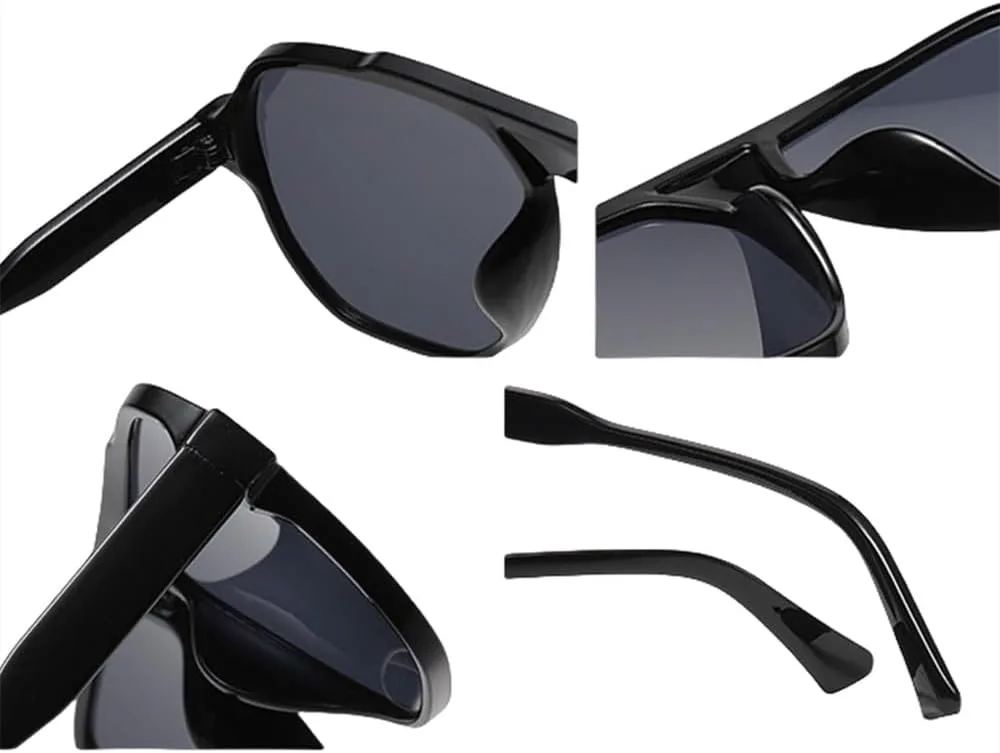 

Винтажные солнцезащитные очки большого размера для женщин, большие оправы, солнцезащитные очки-маски, очки с защитой от УФ-излучения UV400 generic, Leopard-brown