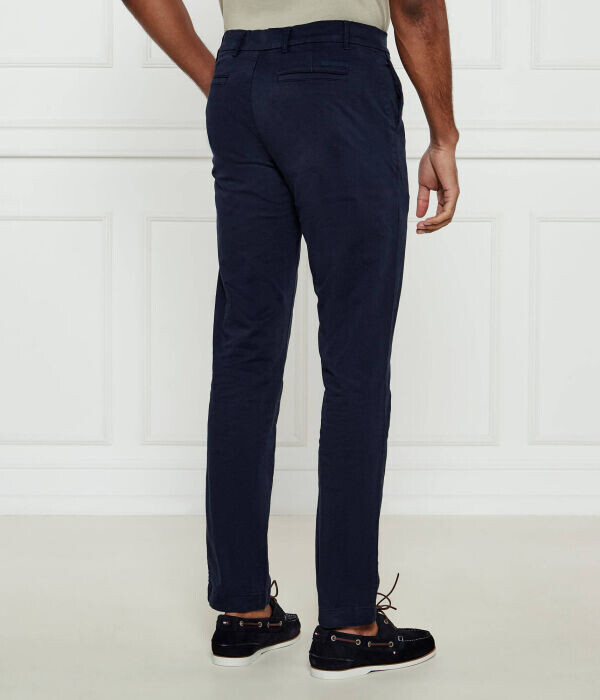 Брюки-чинос Calvin Klein Modern Slim Fit, синий — фото 4