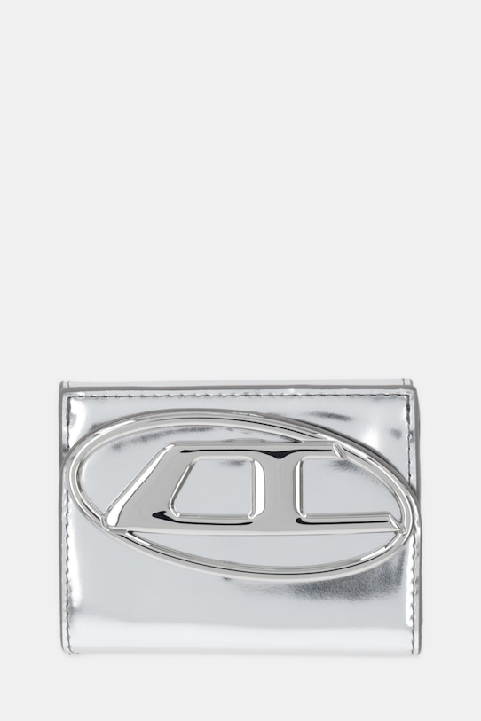

Кожаный кошелек TRI FOLD COIN XS II Diesel, серебряный