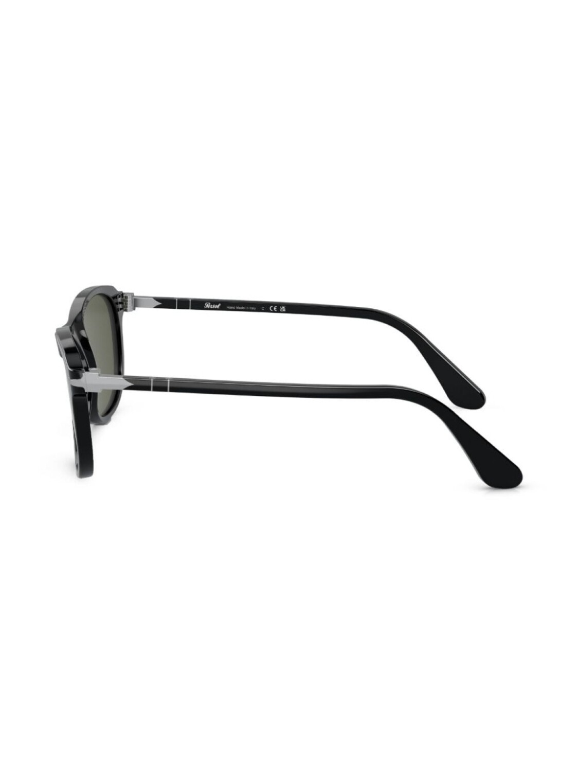 

Persol солнцезащитные очки в круглой оправе, черный