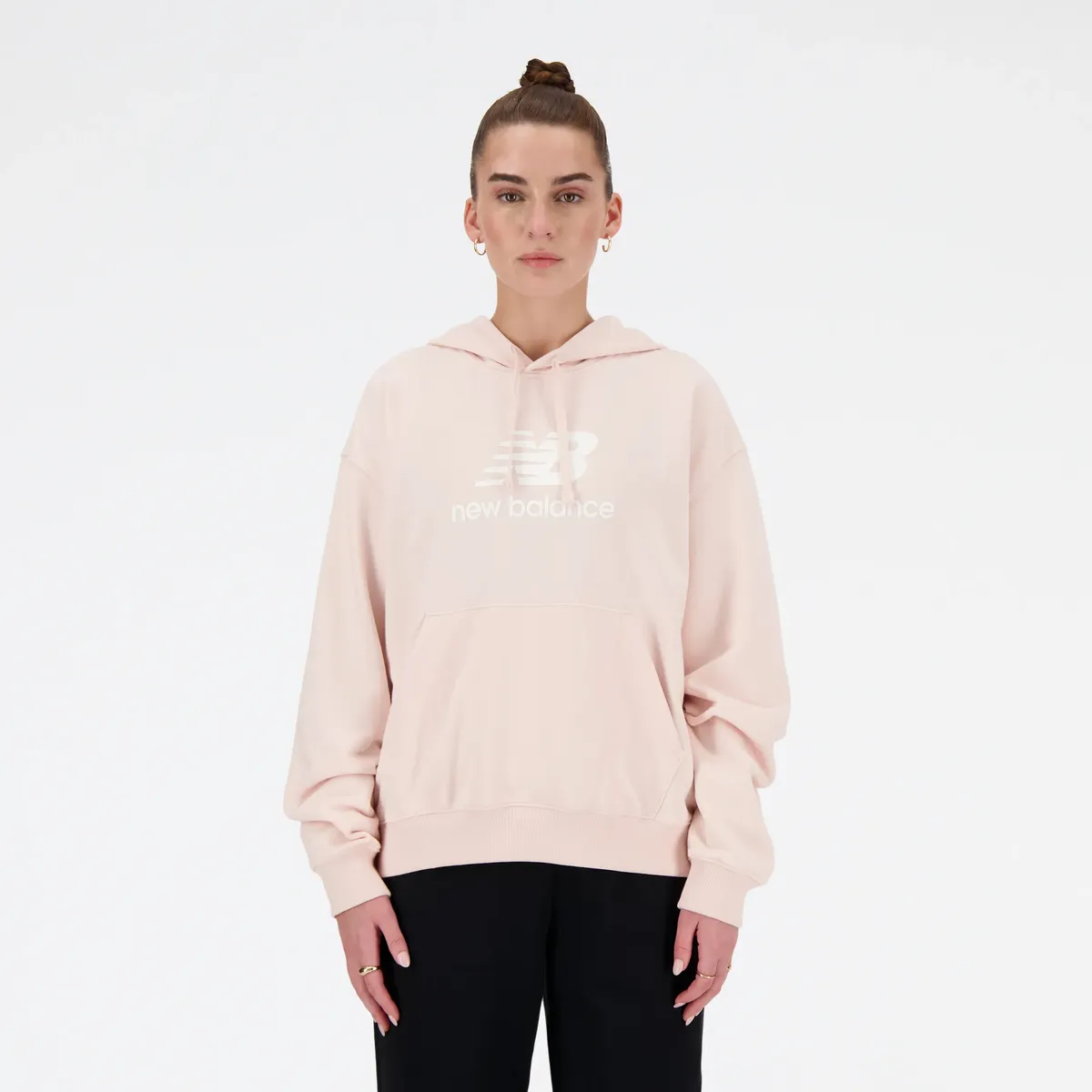 

Толстовка New Balance с капюшоном "ЖЕНСКАЯ ЖИЗНЬ HOOD & SWEAT", розовый