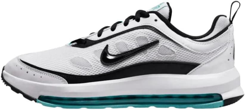 Мужские беговые кроссовки Nike, белый/черный/бирюзовый — фото 3