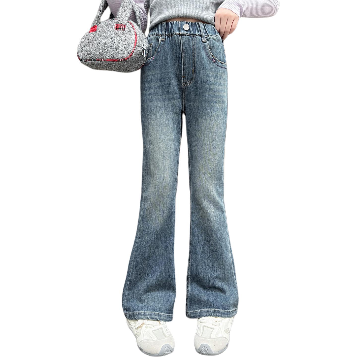 

Джинсы для подростков весна-осень Disney, синий