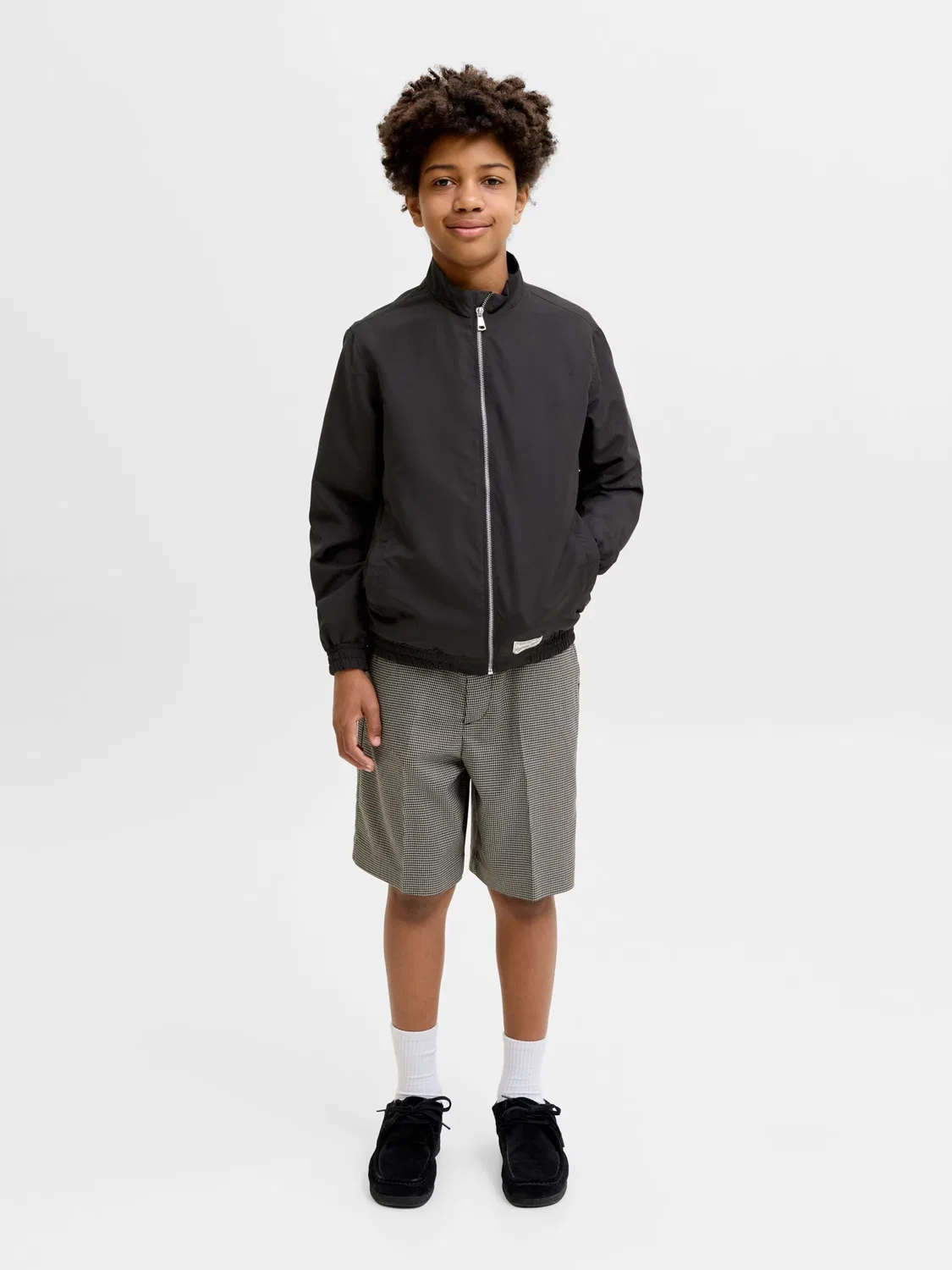 Куртка межсезонья Jack & Jones Junior, Black — фото 4