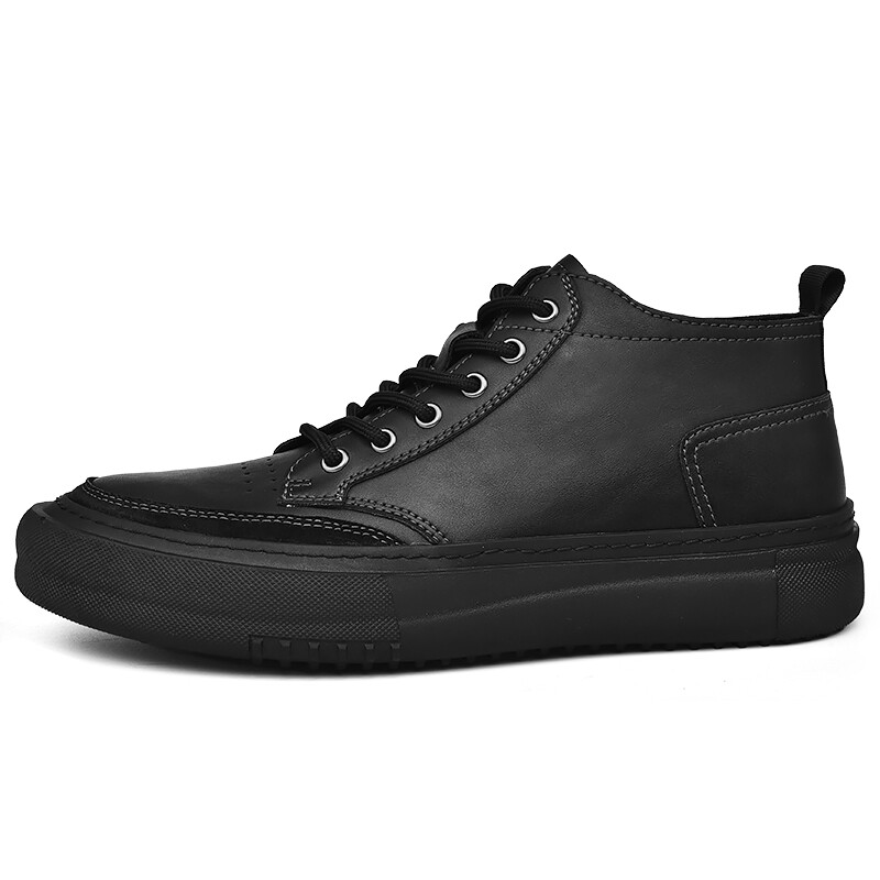 Туфли мужские Men"s Casual Men High-Top Laoks, хаки — фото 2