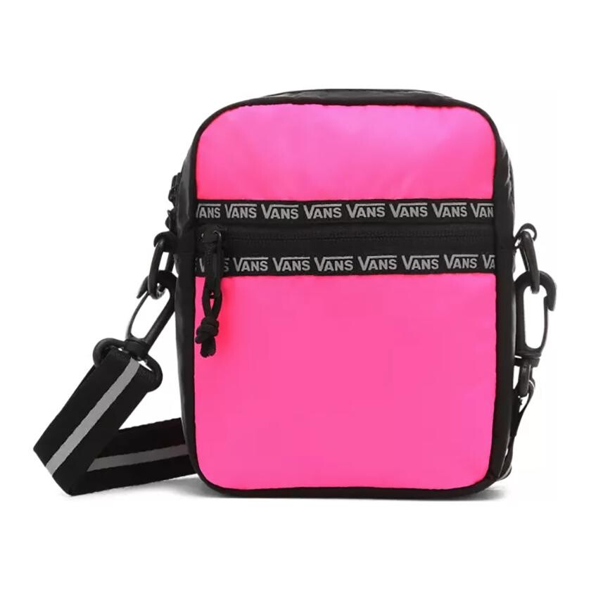 

Сумка через плечо унисекс Vans, Pink spelling black, Черный, Сумка через плечо унисекс Vans, Pink spelling black