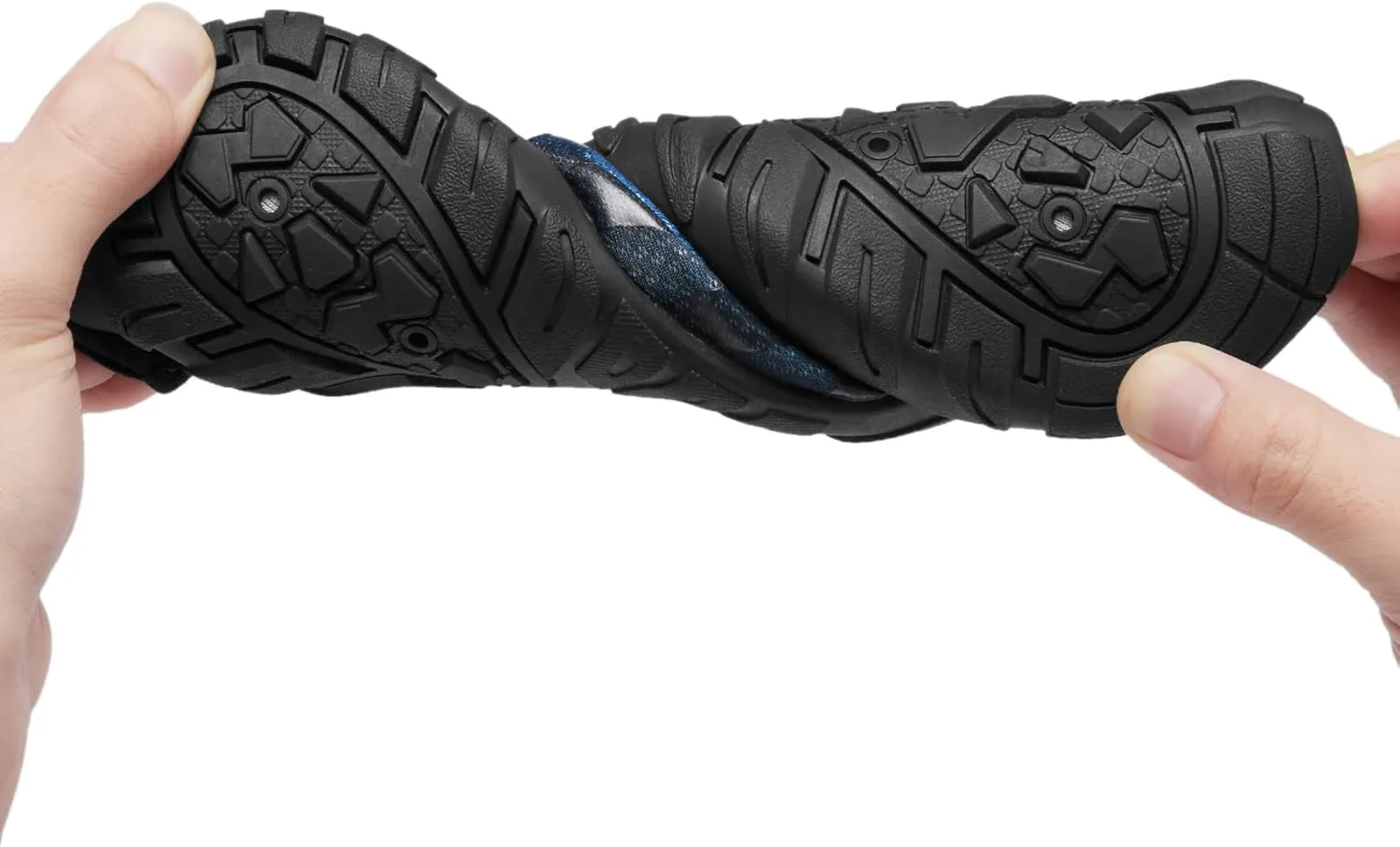 

Водные туфли Racqua для мужчин и женщин, быстрая сушка, градиентные цвета, обувь для ходьбы босиком, спортивные, для плавания, серфинга и пляжа, темно-синий/черный