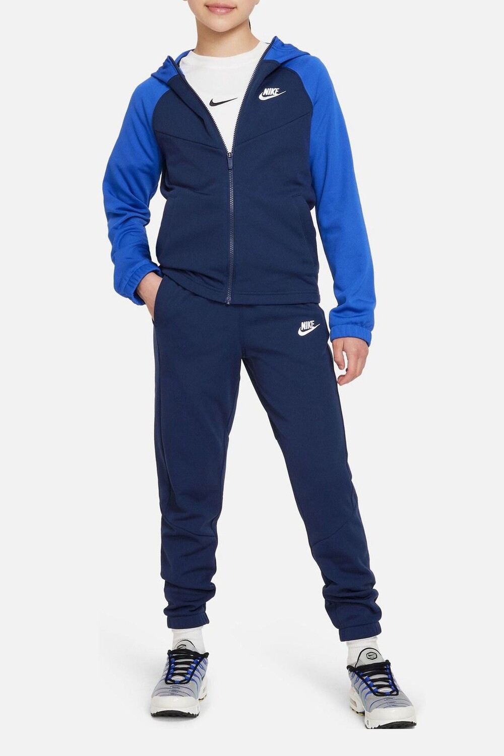 

Спортивный костюм с толстовкой и застежкой-молнией Nike, синий