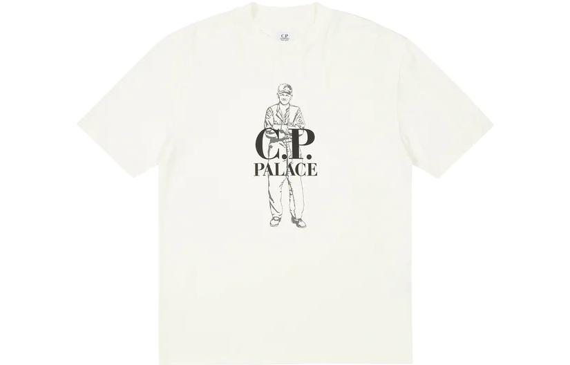 

Футболка с логотипом компании X CP PALACE, белый