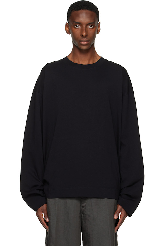 

Футболка с длинным рукавом Dries Van Noten, черный