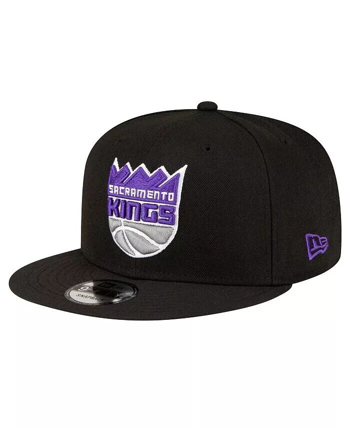 

Мужская черная бейсболка-кепка Sacramento Kings, официальный цвет команды 9FIFTY New Era