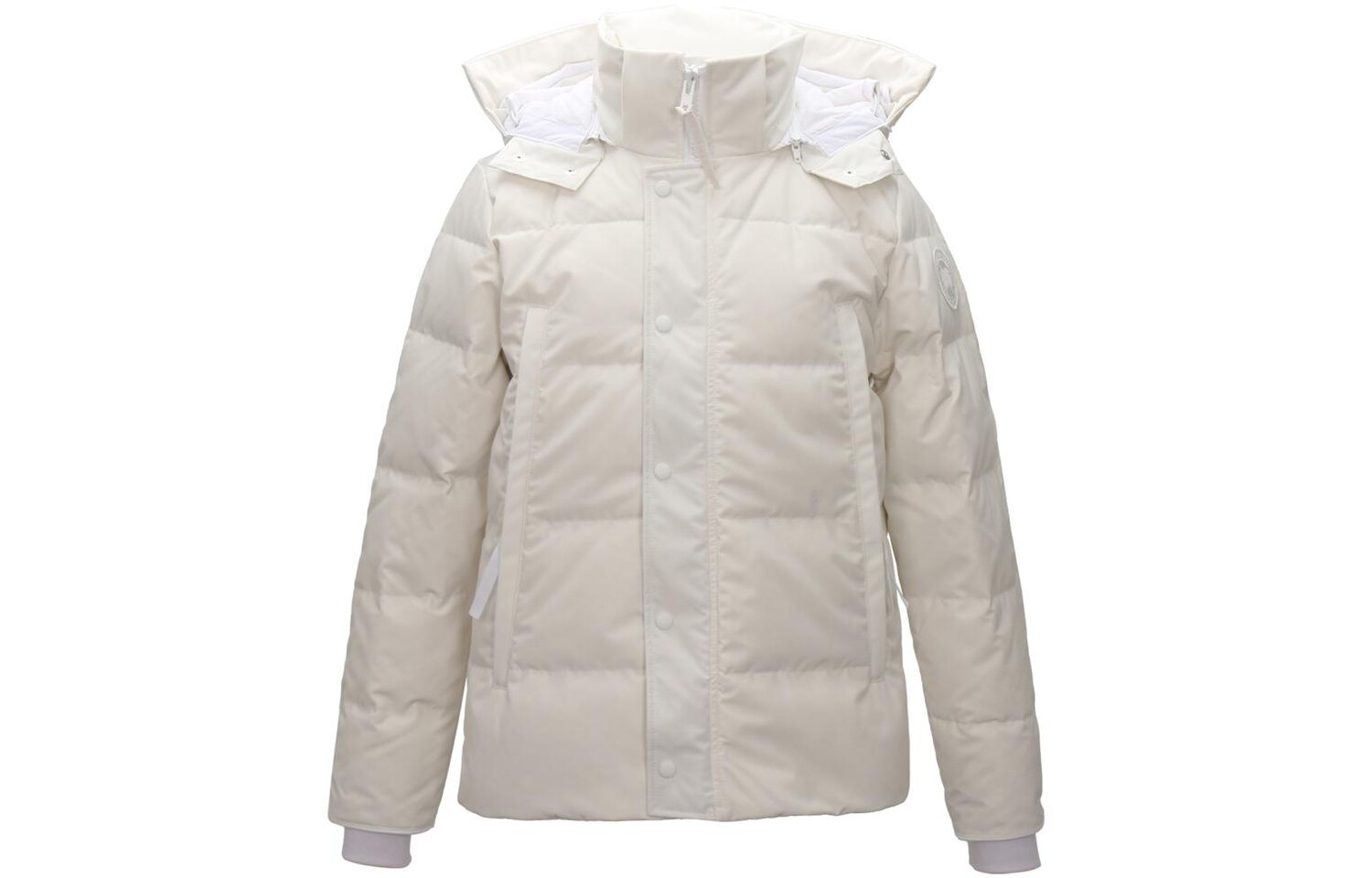 

Пуховик мужской белый Canada Goose