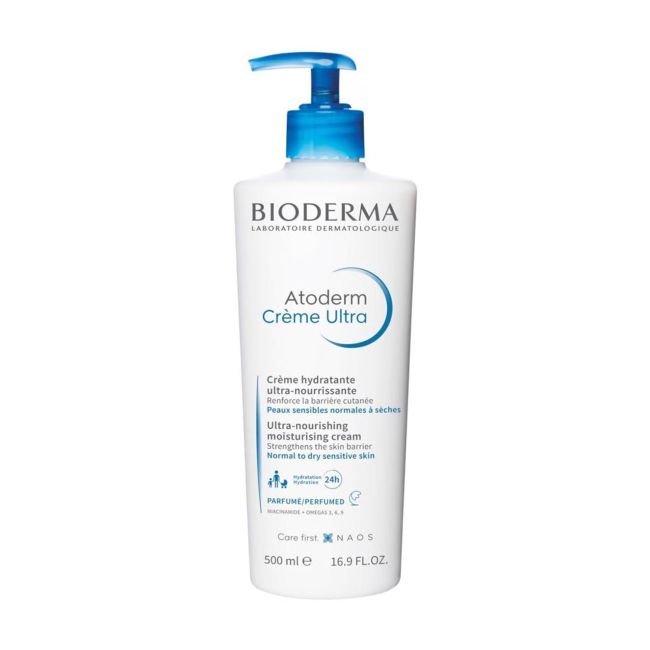 

Ультрапитательный увлажняющий крем для тела Atoderm Bioderma, 500 мл