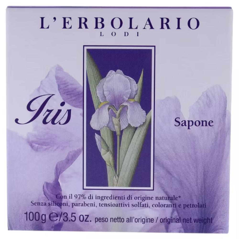 Мыло Iris от LErbolario, унисекс, 3,5 унции, прозрачный — фото 2