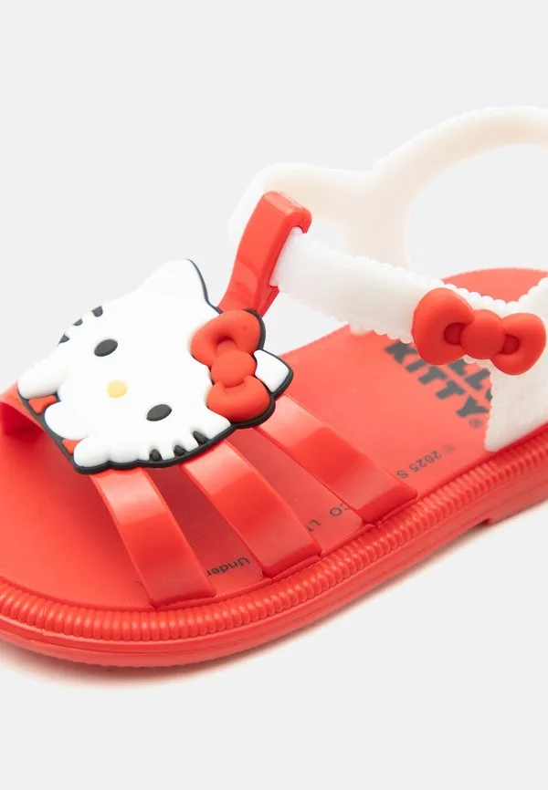 Стильные сандалии hello kitty и ее подруги Mini Melissa, Red/White — фото 3
