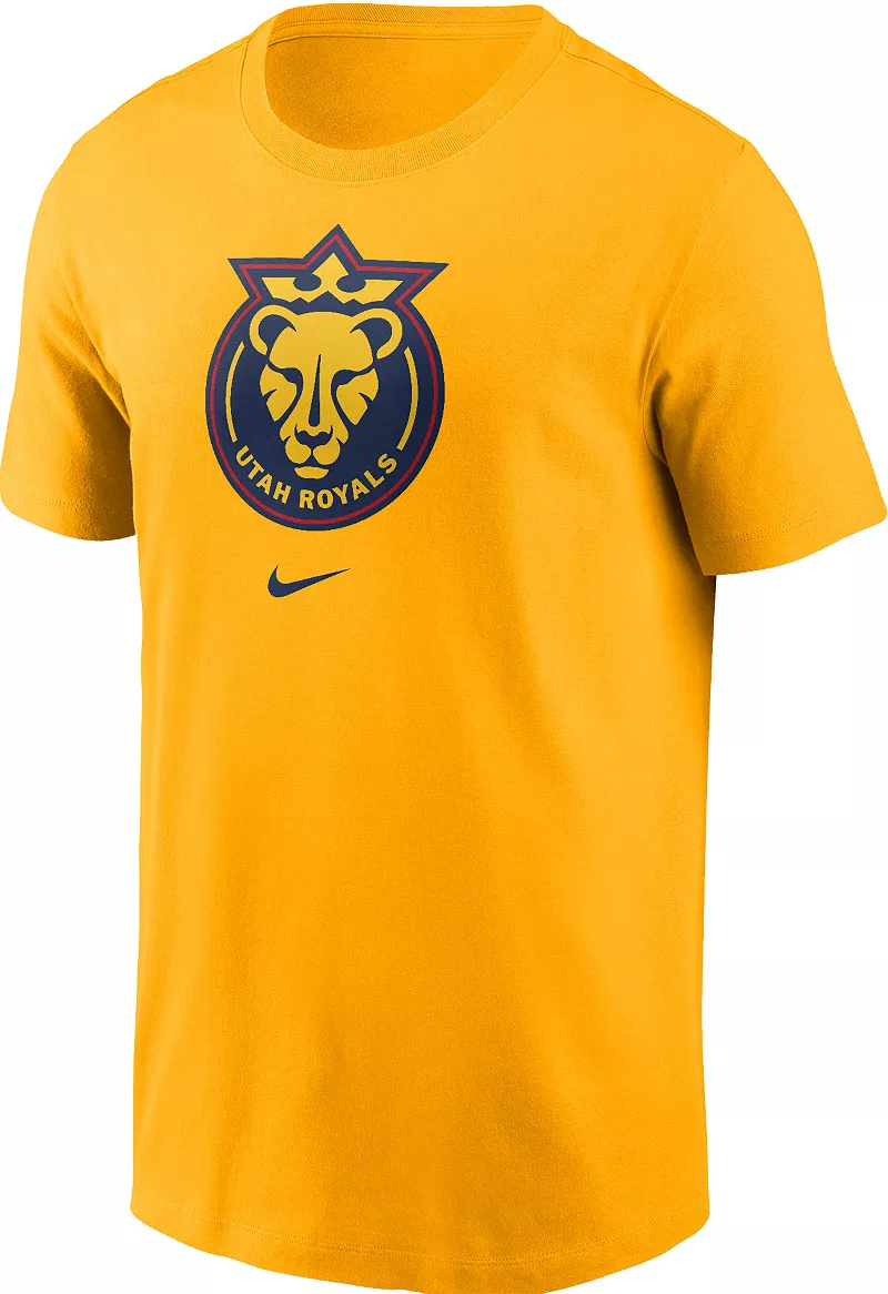 

Золотая футболка с графическим рисунком Nike Adult Utah Royals 2024