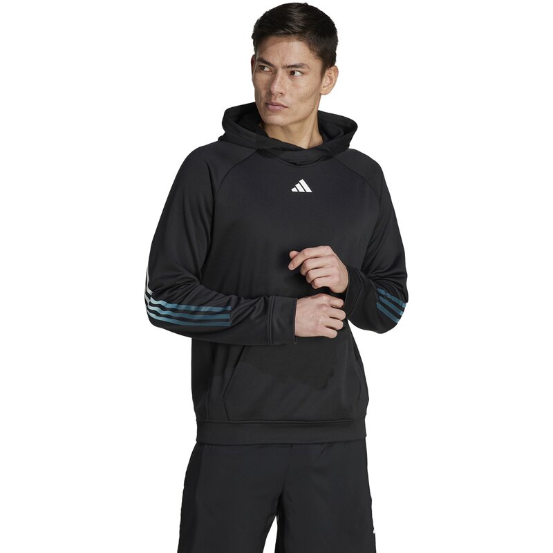 Значки поездов Kapuzensweat 3-streifen Training Adidas, мультиколор — фото 2