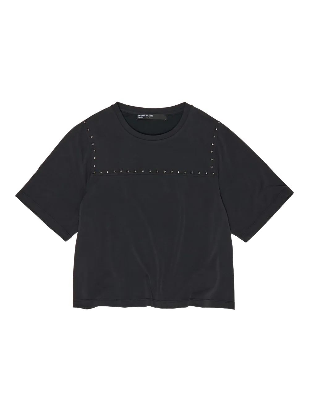 

Футболка с заклепками Bimba Y Lola, черный