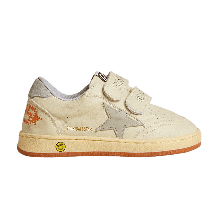 

Кроссовки Golden Goose Ball Star Strap Kids 'White Grey Light Blue', белый