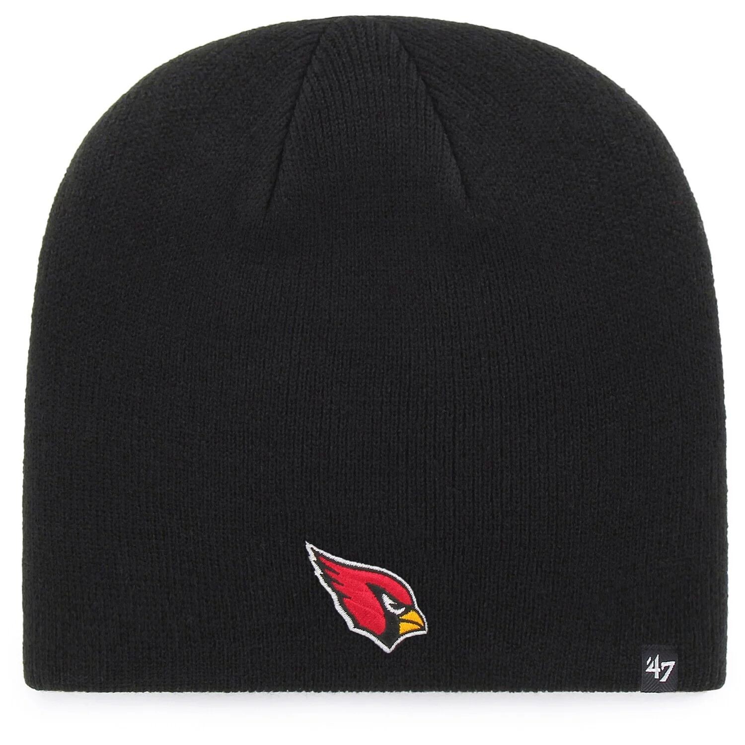 

Мужская черная вязаная шапка с логотипом '47 Arizona Cardinals Primary