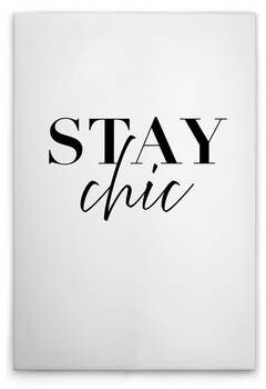 

Картина на холсте A.S. Création Stay Chic цвет weissschwarz