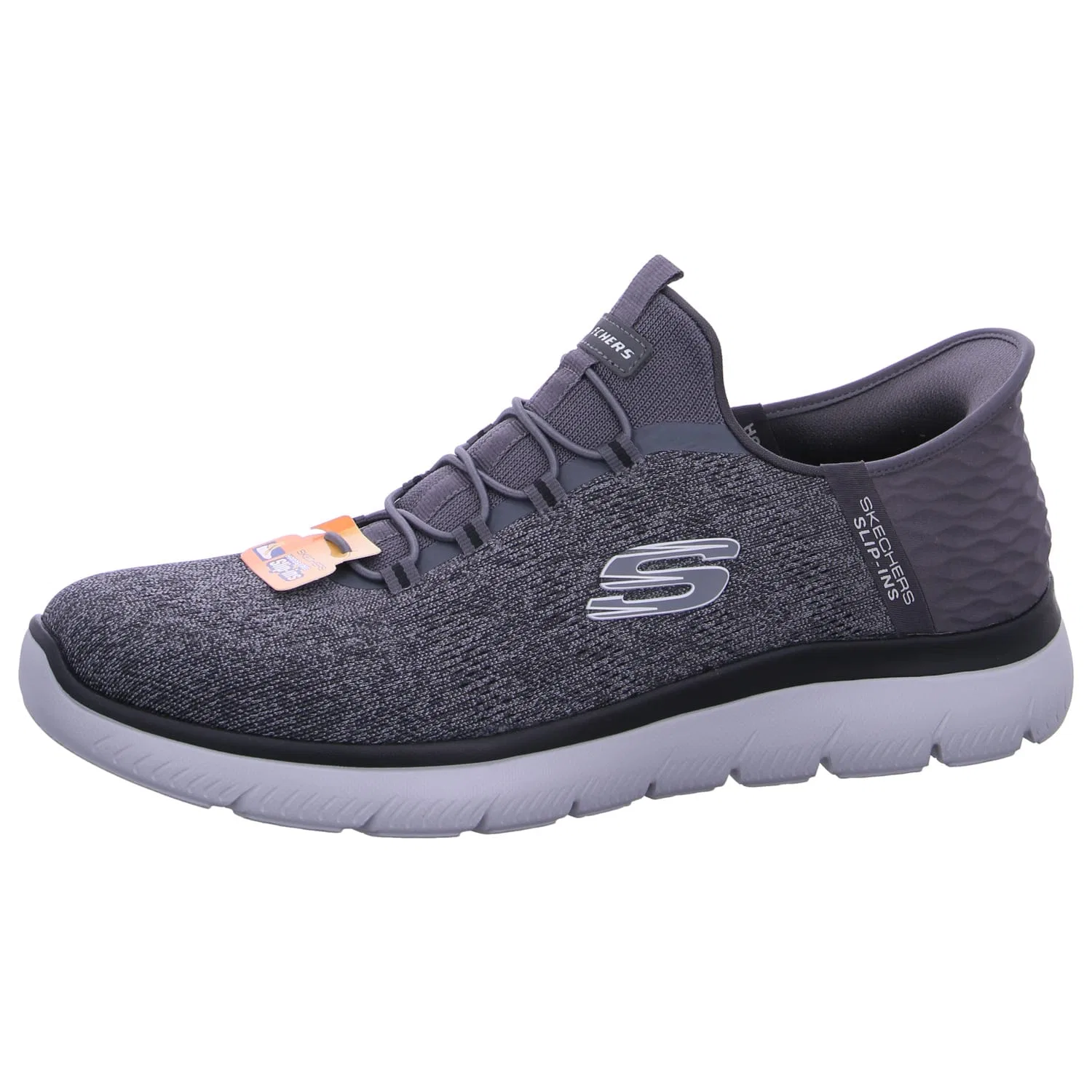 Сникерсы низкие, Sneaker Summits, Skechers, серый