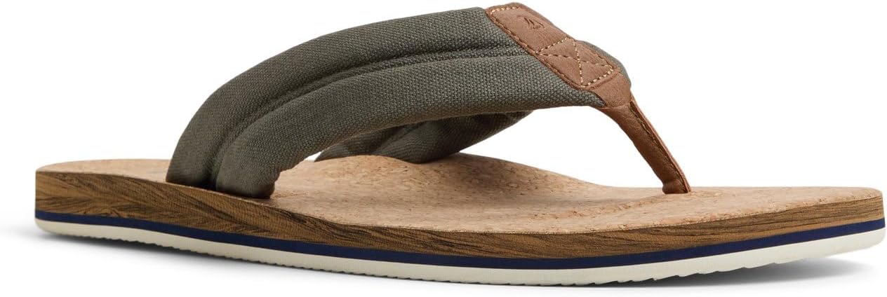Мужские вьетнамки Sperry Porto, хаки — фото 2