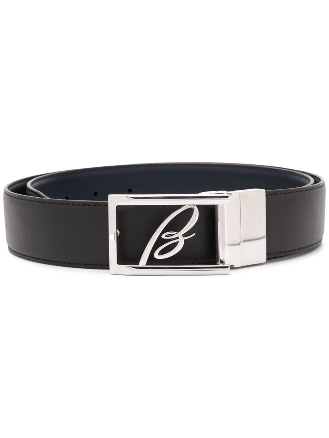 

Brioni ремень с логотипом, черный