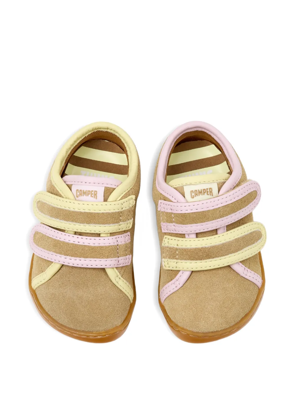 Кроссовки Peu Cami Twins Camper Kids, бежевый — фото 4