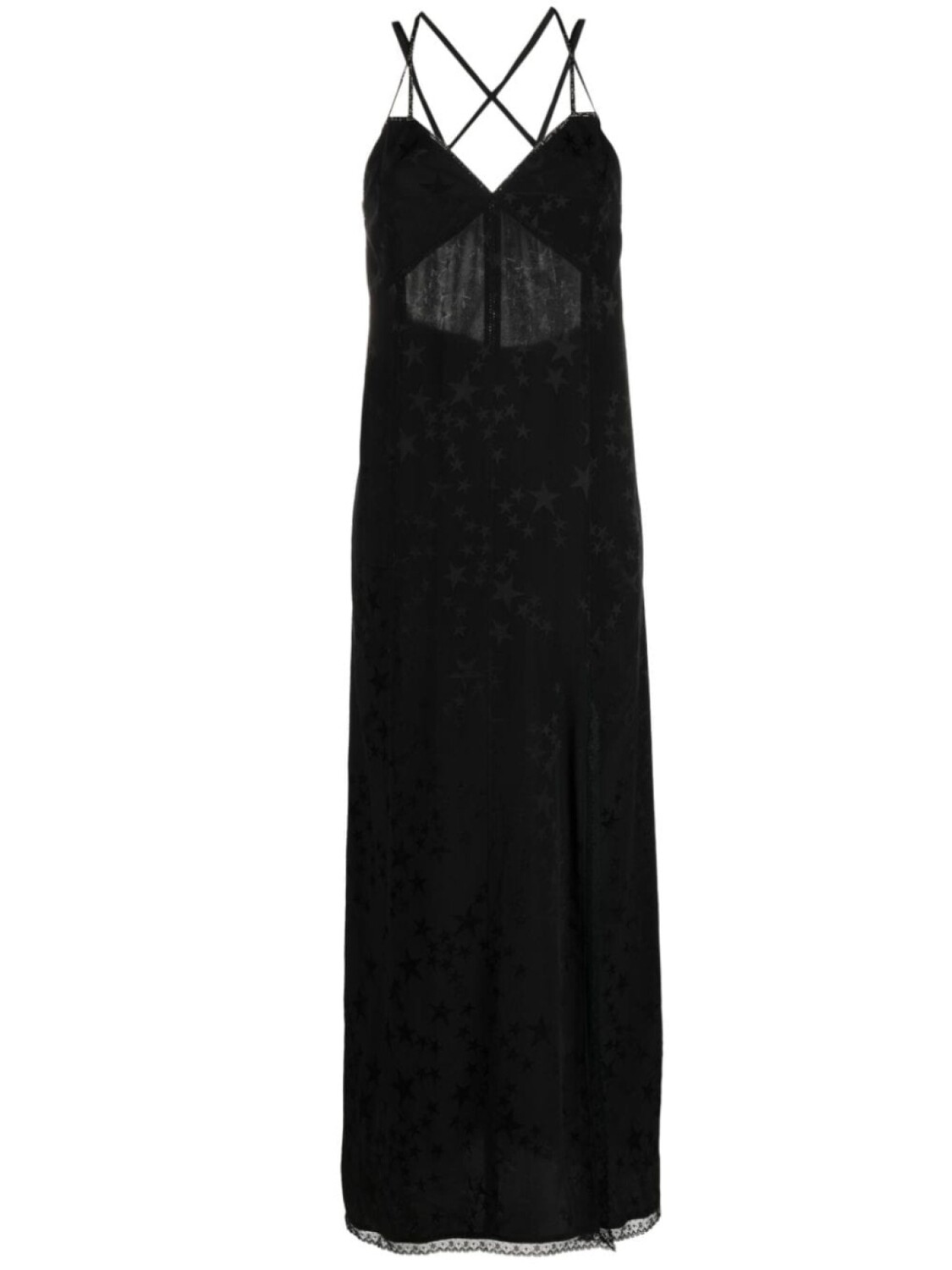 

Zadig&Voltaire шелковое платье Rohal, черный