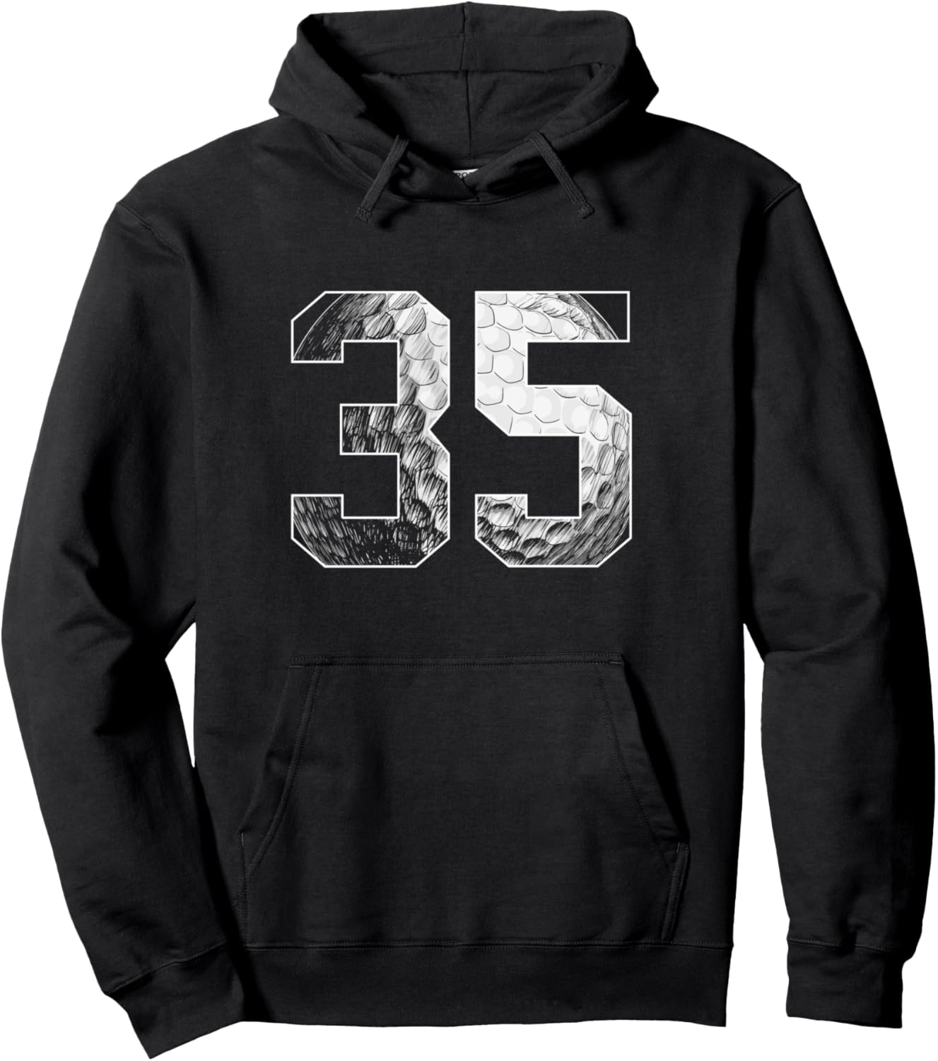 

Худи с надписью «35-летний мальчик, играющий в гольф» 35 Year Old Birthday Apparel Golf Boy B-Day, черный